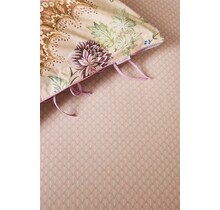 Pip Studio Scala Hoeslakens- Coral 100x200 cm Hoekhoogte: 25 cm