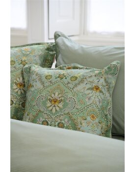 Pip Studio Saluti Piccoli Square Cushion - Green 45x45 cm