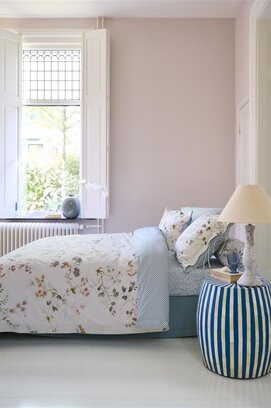 Pip Studio Kawai Flower Dekbedovertrekken- White 260x200/220 cm