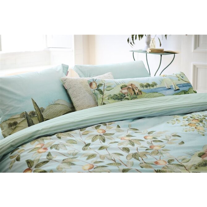 Pip Studio La Campagna Dekbedovertrekken- Green 200x200/220 cm