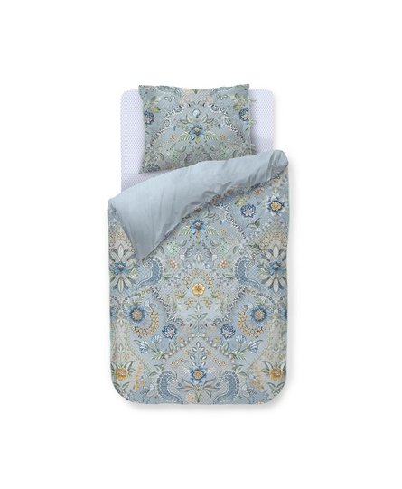 Pip Studio Saluti Grandi Dekbedovertrekken- Light Blue 200x200/220 cm