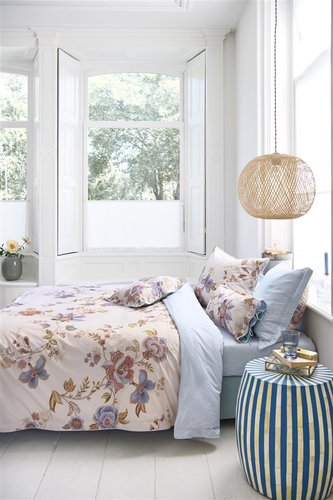 Pip Studio Pip Studio Cece Fiore Dekbedovertrekken- White 260x200/220 cm