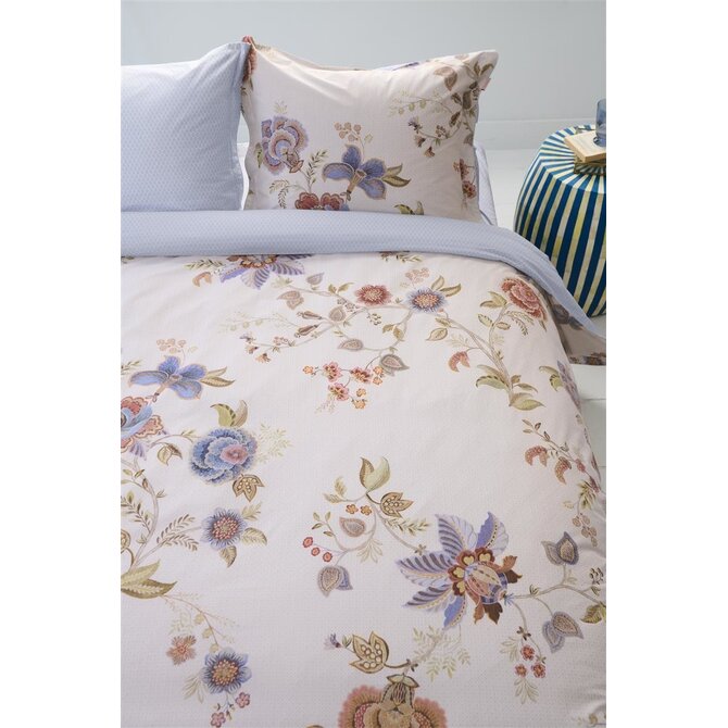 Pip Studio Cece Fiore Dekbedovertrekken- White 260x200/220 cm