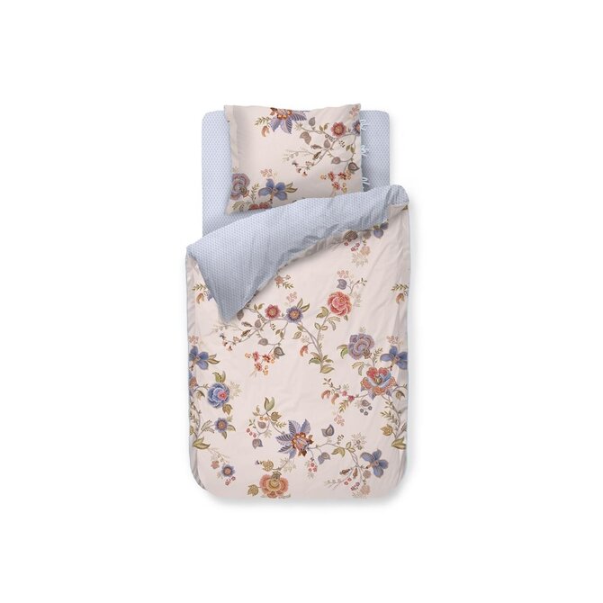 Pip Studio Cece Fiore Dekbedovertrekken- White 260x200/220 cm