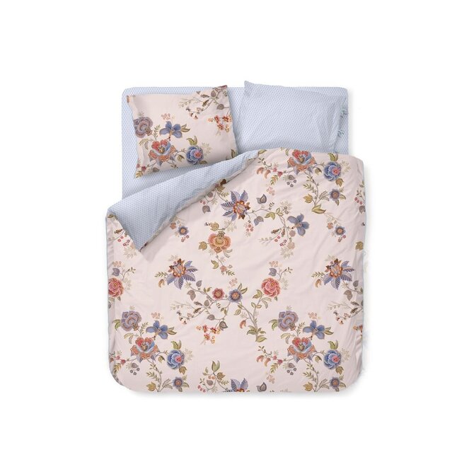 Pip Studio Cece Fiore Dekbedovertrekken- White 260x200/220 cm