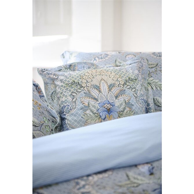Pip Studio Saluti Grandi Square Cushion - Light Blue 45x45 cm