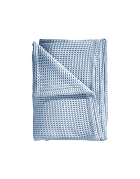 Heckett & Lane Wafel Plaid 180x260 Ice Blue