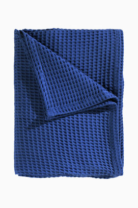 Heckett & Lane Wafel Plaid 180x260 Ink Blue
