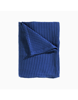 Heckett & Lane Wafel Plaid 240x260 Ink Blue