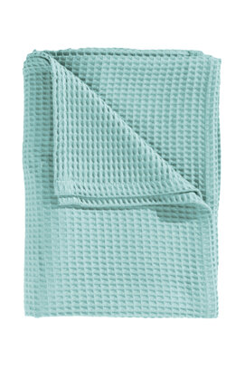 Heckett & Lane Wafel Plaid 240x260 Sea Green