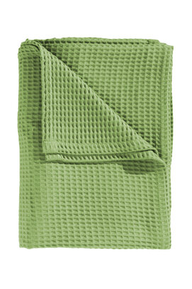 Heckett & Lane Wafel Plaid 180x260 Apple Green
