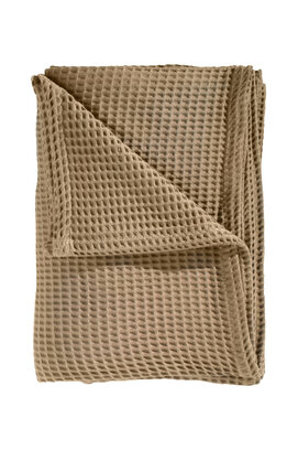 Heckett & Lane Wafel Plaid 180x260 Pale Khaki