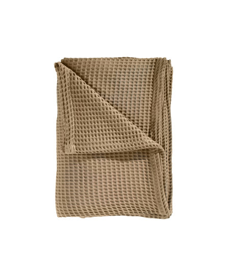 Heckett & Lane Wafel Plaid 240x260 Pale Khaki