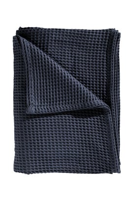 Heckett & Lane Wafel Plaid 180x260 Navy Blue