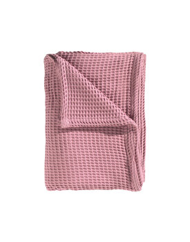 Heckett & Lane Wafel Plaid 180x260 Baby Pink