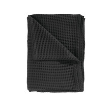 Heckett & Lane Wafel Plaid 180x260 Midnight Black