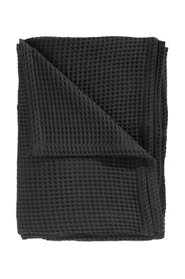 Heckett & Lane Wafel Plaid 180x260 Midnight Black