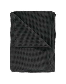 Heckett & Lane Wafel Plaid 180x260 Midnight Black