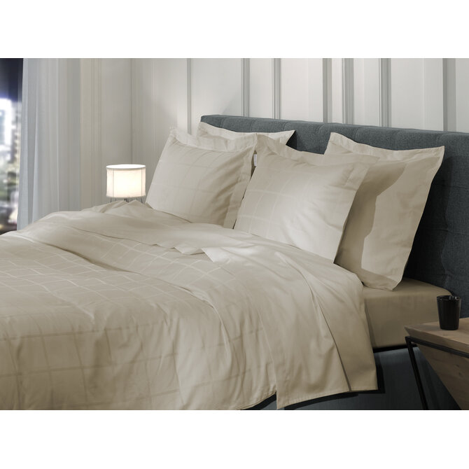 Heckett & Lane Diamante Dekbedovertrek 140x200x220 Mojave Sand