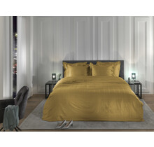 Heckett & Lane Diamante Dekbedovertrek 200x200x220 Amber Gold