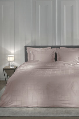 Heckett & Lane Diamante Dekbedovertrek 140x200x220 Rose Tan