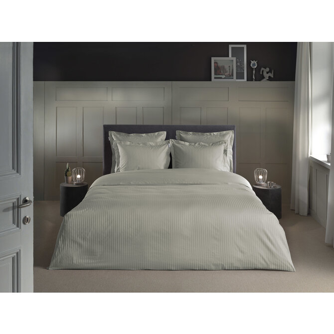 Heckett & Lane Banda Dekbedovertrek 140x200x220 Cloud Grey