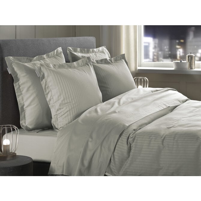 Heckett & Lane Banda dekbedovertrek 240x200/220 Cloud Grey