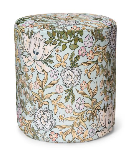 Essenza Ophelia Pouf Hazy blue 40 Round