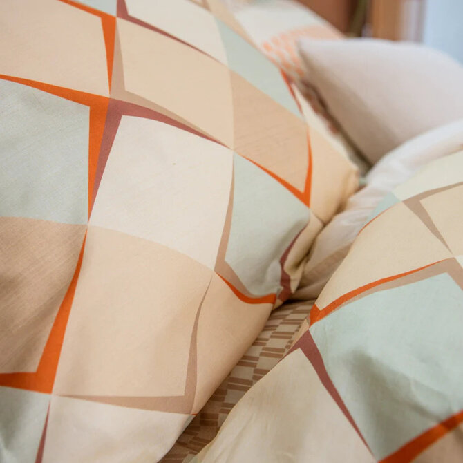 Vandyck Warm Retro  Multi Kussensloop (60x70)