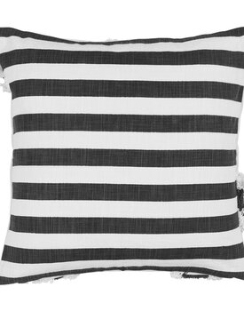 VTwonen Stripe and Eye Sierkussen - Natural 50x50 cm