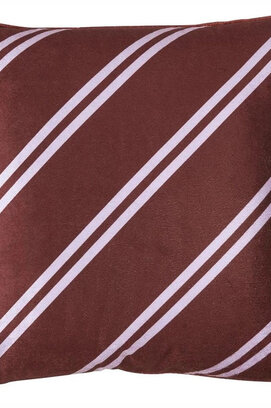 vtwonen Sierkussen Diagonal Cushion Dark Red 50x50 cm