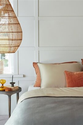 VTwonen Duo Colour Dekbedovertrek - Grey 140x200/220 cm