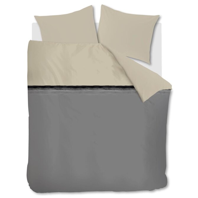 VTwonen Duo Colour Dekbedovertrek - Grey 140x200/220 cm