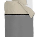 VT wonen VTwonen Duo Colour Dekbedovertrek - Grey 140x200/220 cm