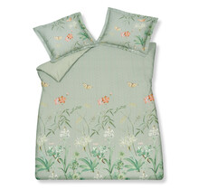 Vandyck Flower Garden Dekbedovertrek Smoke Green 2-persoons (200x200/220)