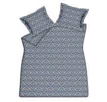 Vandyck Bowing Dekbedovertrek Powder Blue Lits-jumeaux (240x200/220)