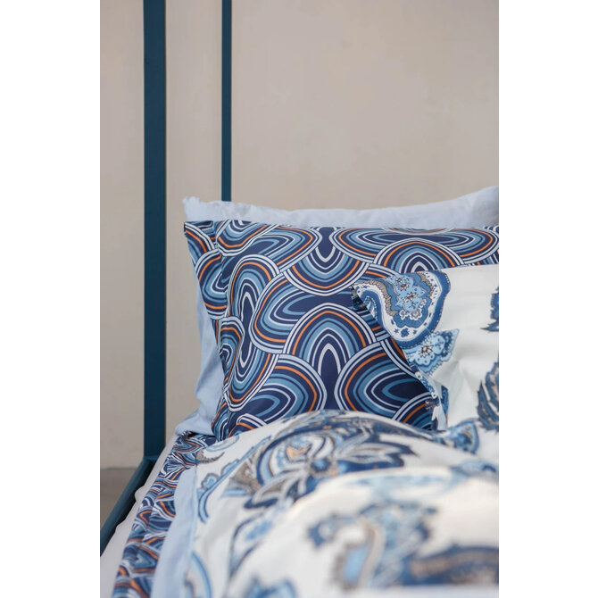 Vandyck Bowing Dekbedovertrek Powder Blue Lits-jumeaux (240x200/220)