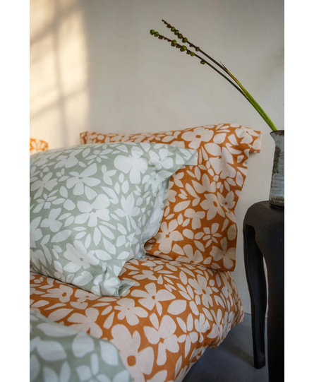 Vandyck Florals Dekbedovertrek Apricot Blush Lits-jumeaux (240x200/220)