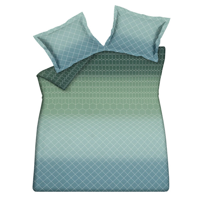Vandyck Gradient Dekbedovertrek Pearl Blue 2-persoons (200x200/220)
