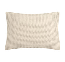 Vandyck Home Pique Cream Tan Kussensloop (40x55)