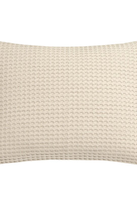 Vandyck Home Pique Cream Tan Kussensloop (40x55)