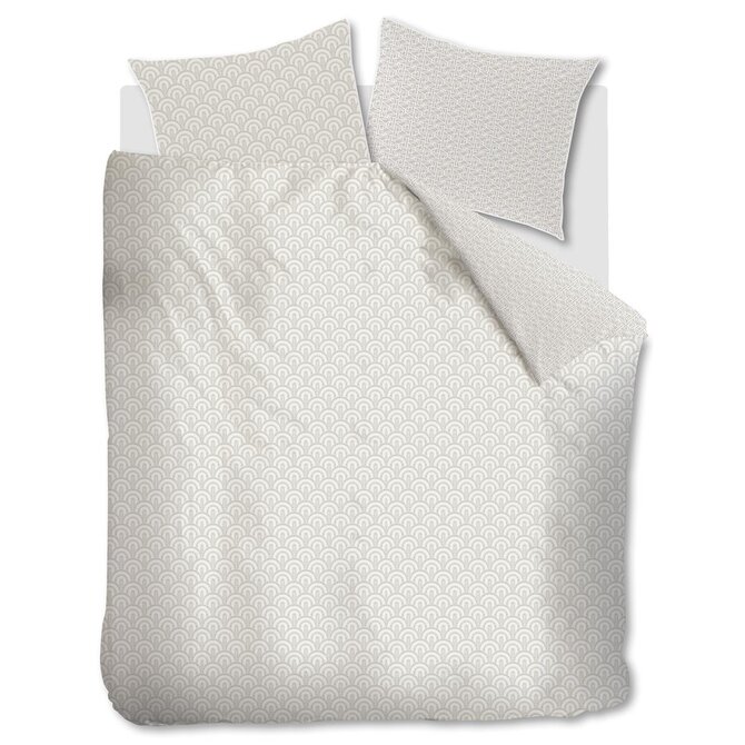 Rivièra Maison Arched Dekbedovertrek - Sand 140x200/220 cm