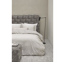 Rivièra Maison Arched Dekbedovertrek - Sand 240x200/220 cm