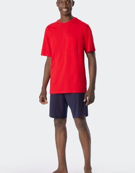 Schiesser Shortama red 179100 54/XL