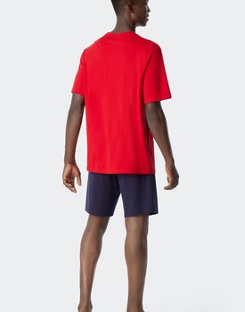 Schiesser Shortama red 179100 56/XXL