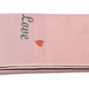 David Fussenegger David Fussenegger SILVRETTA cotton plaid - peace 200x140 cm rosé