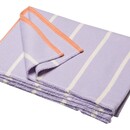 David Fussenegger David Fussenegger LUCA flannel cotton plaid - stripes 200x140 cm light violet