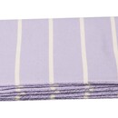 David Fussenegger David Fussenegger LUCA flannel cotton plaid - stripes 200x140 cm light violet