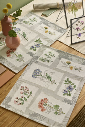 Sander placemat Herbarium