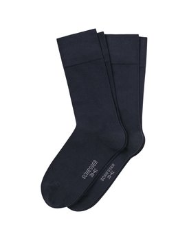 Schiesser Heren sokken 39-42 Nachtblauw